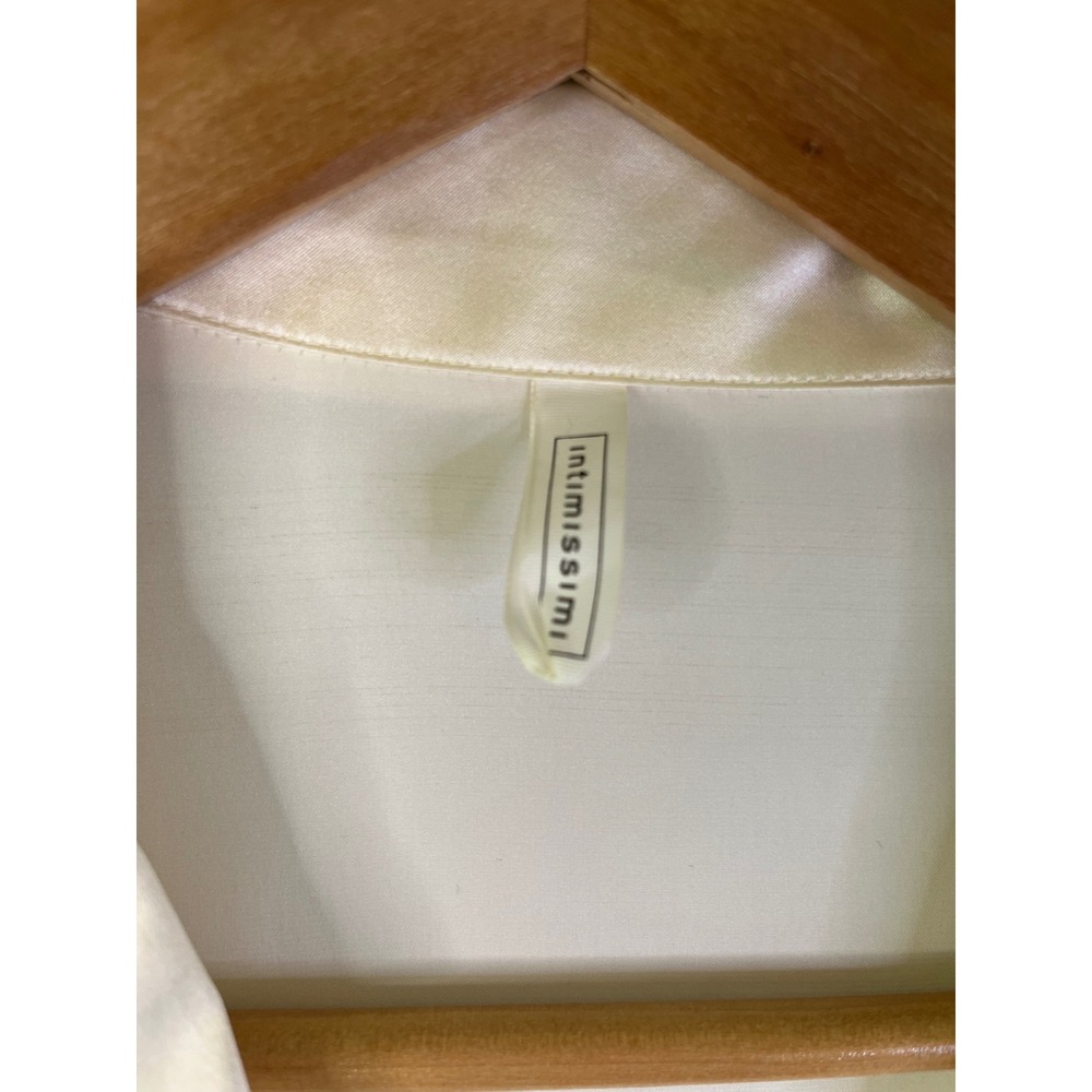 Intimissimi Cream/White 100% Silk Pajama Set Sz S NWOT - Picture 9 of 13